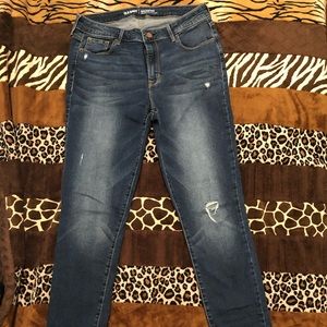 Old Navy Distressed Rock Star Skinny Jeans